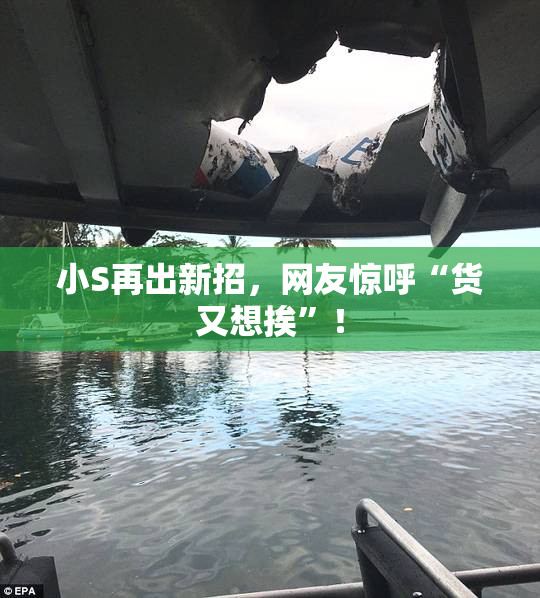 小S再出新招，网友惊呼“货又想挨”！