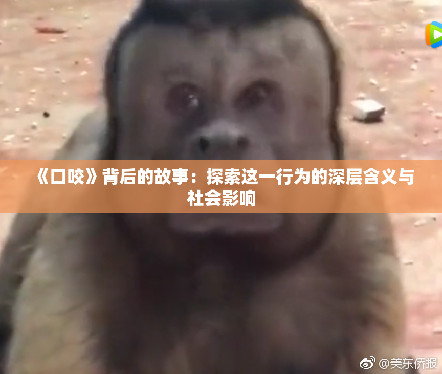 《口咬》背后的故事：探索这一行为的深层含义与社会影响