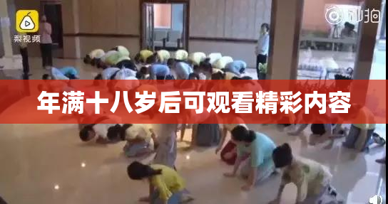 年满十八岁后可观看精彩内容