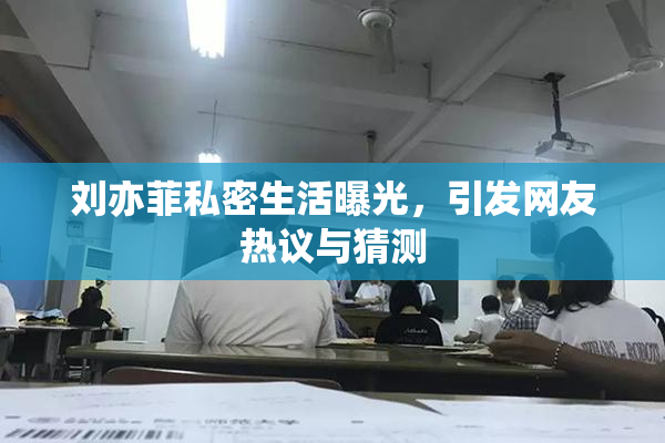 刘亦菲私密生活曝光，引发网友热议与猜测