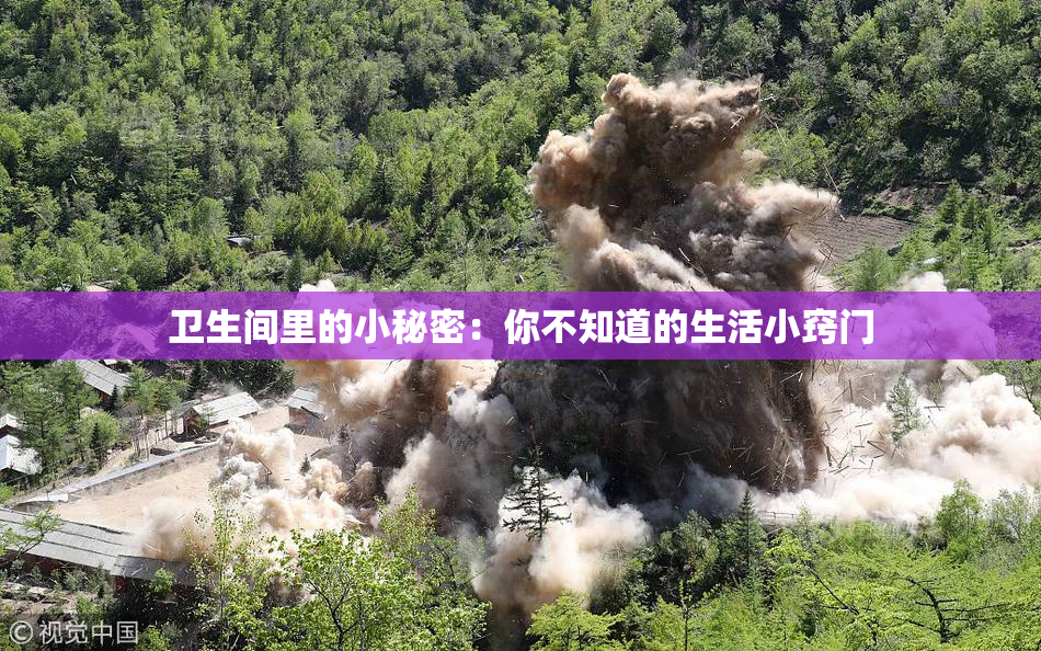 卫生间里的小秘密：你不知道的生活小窍门