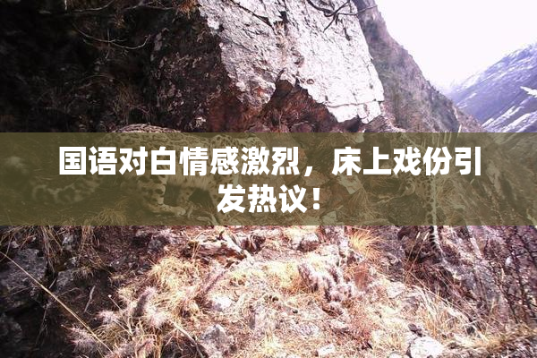 国语对白情感激烈，床上戏份引发热议！