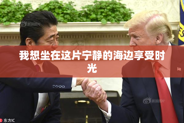 我想坐在这片宁静的海边享受时光