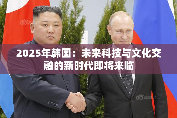 2025年韩国：未来科技与文化交融的新时代即将来临