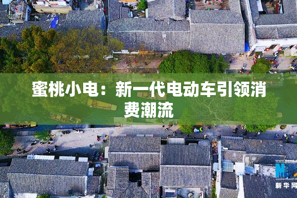 蜜桃小电：新一代电动车引领消费潮流
