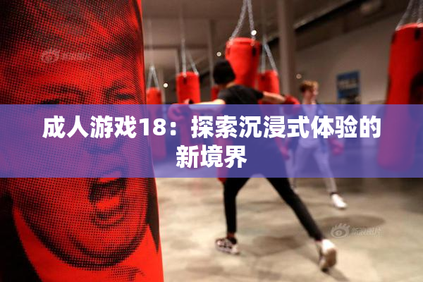 成人游戏18：探索沉浸式体验的新境界