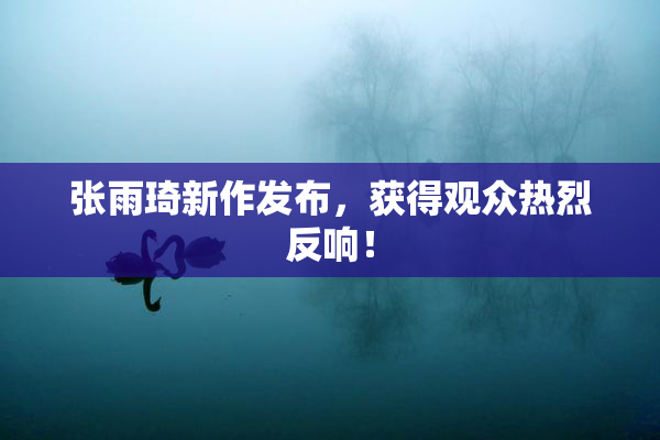 张雨琦新作发布，获得观众热烈反响！