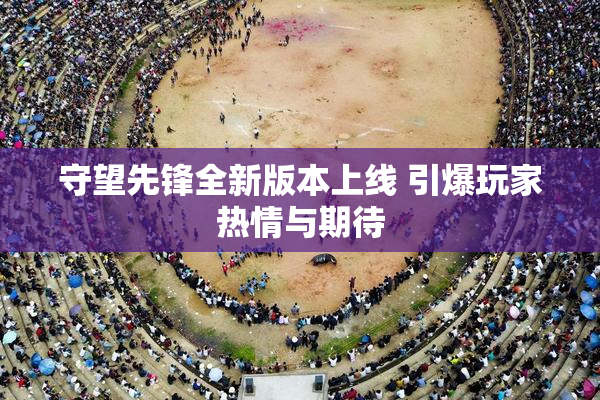 守望先锋全新版本上线 引爆玩家热情与期待
