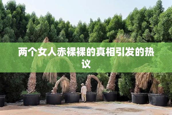 两个女人赤裸裸的真相引发的热议