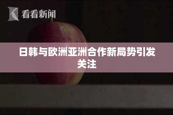 日韩与欧洲亚洲合作新局势引发关注