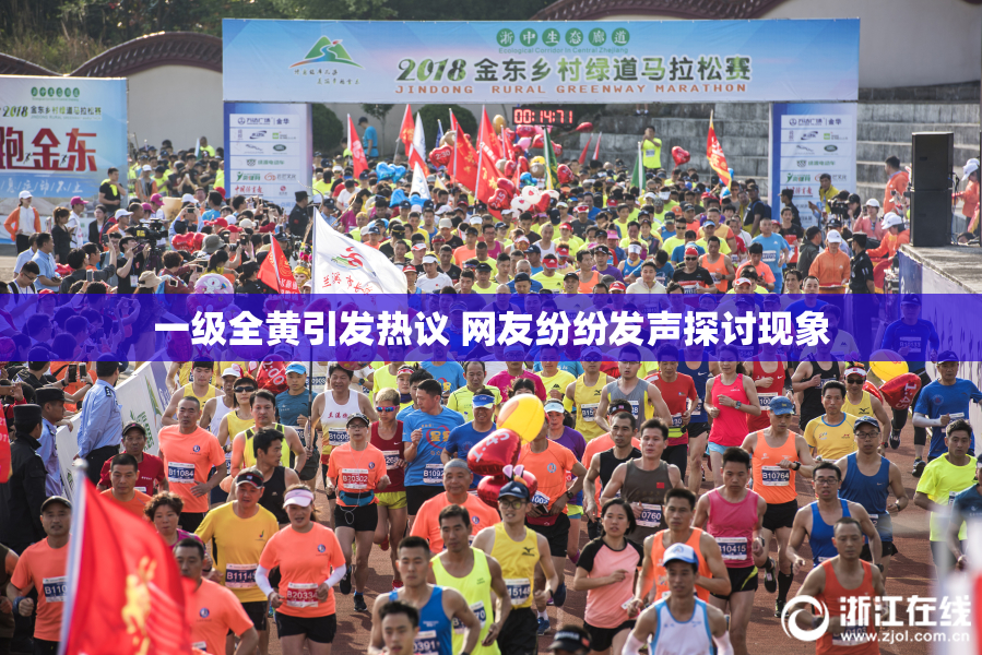 一级全黄引发热议 网友纷纷发声探讨现象