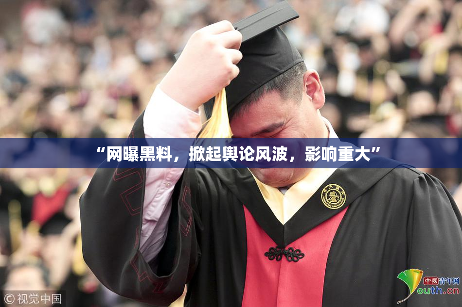 “网曝黑料，掀起舆论风波，影响重大”