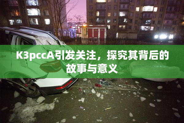 K3pccA引发关注，探究其背后的故事与意义