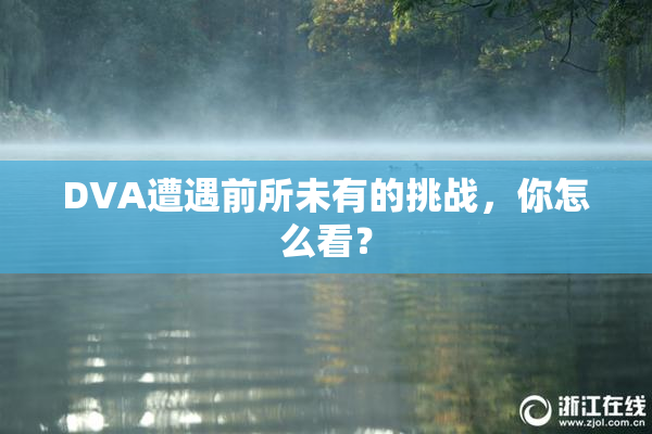 DVA遭遇前所未有的挑战，你怎么看？