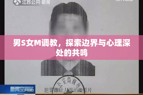 男S女M调教，探索边界与心理深处的共鸣