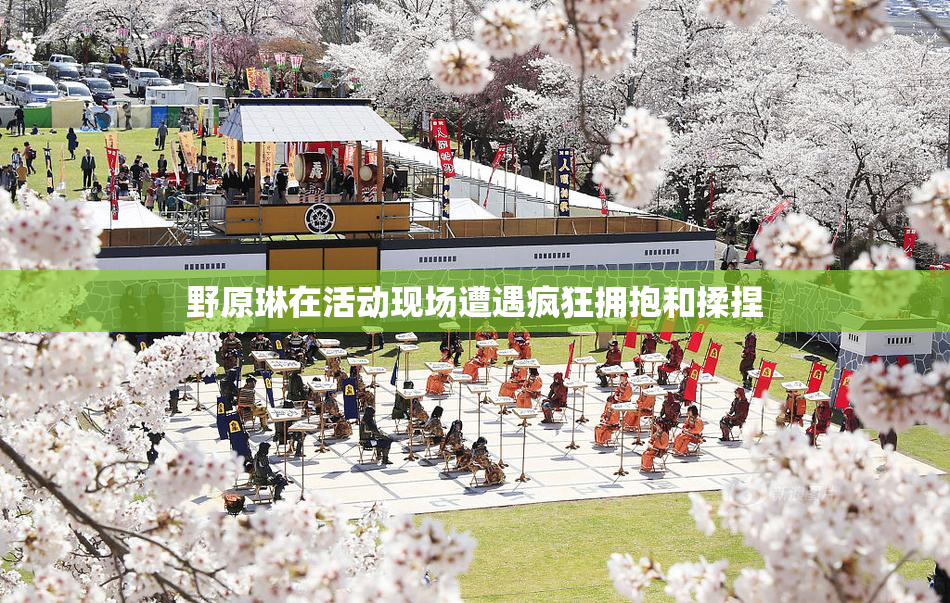 野原琳在活动现场遭遇疯狂拥抱和揉捏
