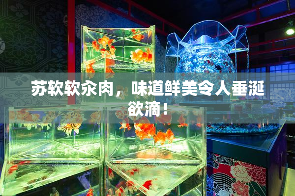 苏软软汆肉，味道鲜美令人垂涎欲滴！