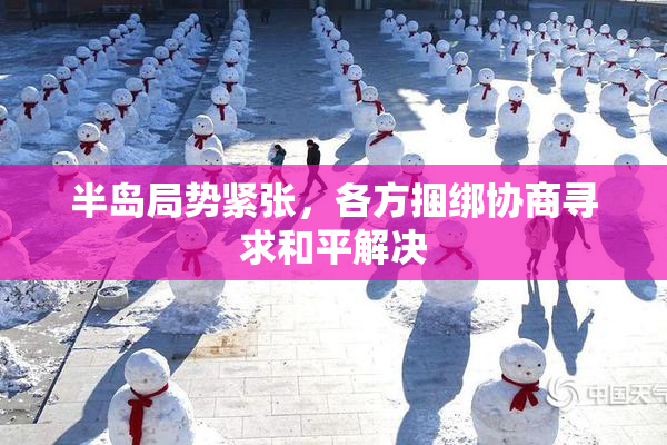 半岛局势紧张，各方捆绑协商寻求和平解决