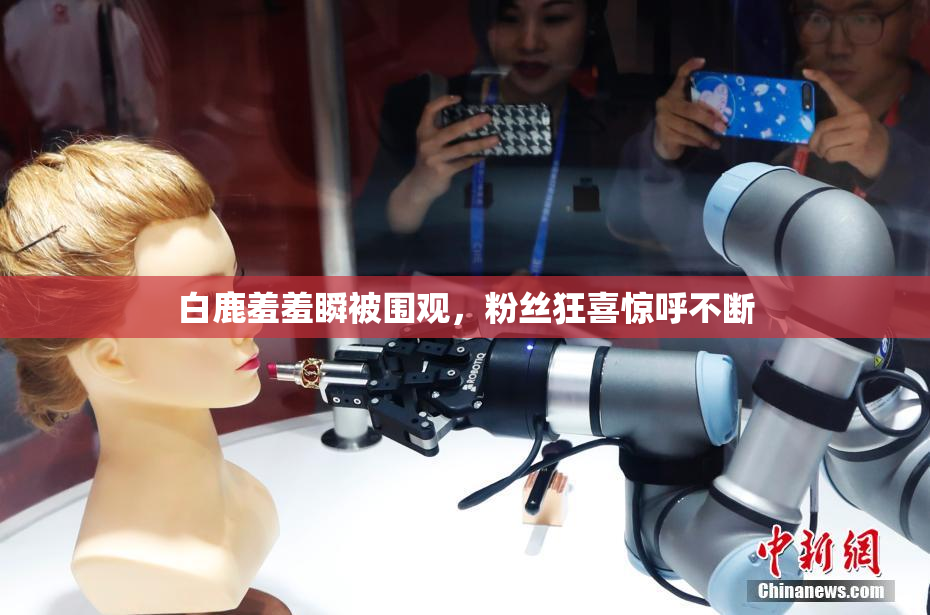 白鹿羞羞瞬被围观，粉丝狂喜惊呼不断