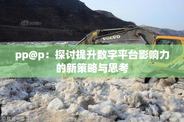 pp@p：探讨提升数字平台影响力的新策略与思考