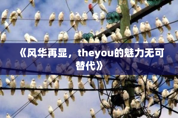 《风华再显，theyou的魅力无可替代》