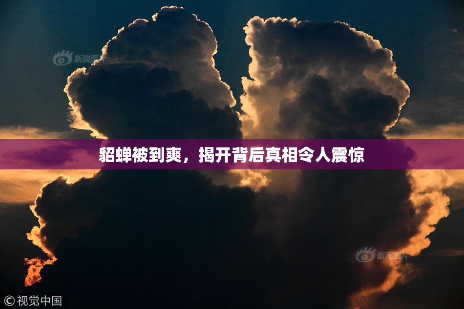 貂蝉被到爽，揭开背后真相令人震惊
