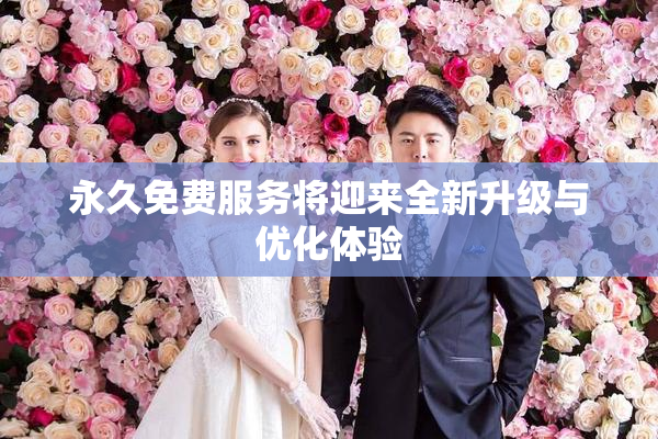 永久免费服务将迎来全新升级与优化体验