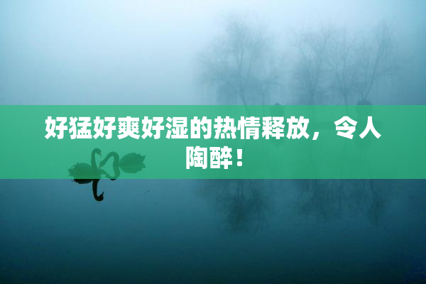 好猛好爽好湿的热情释放，令人陶醉！