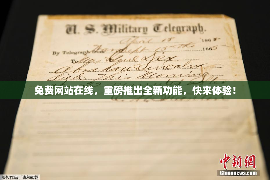 免费网站在线，重磅推出全新功能，快来体验！
