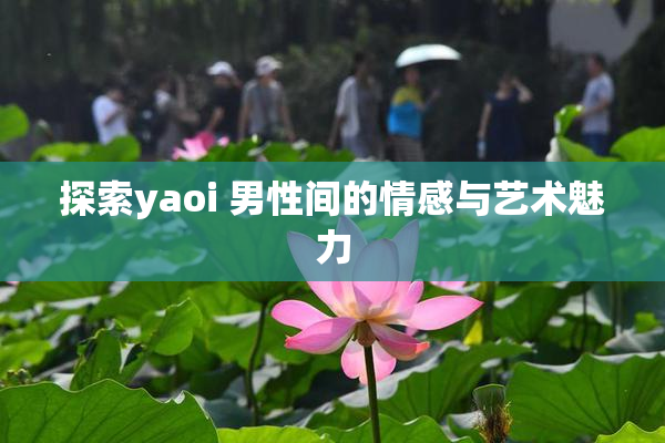探索yaoi 男性间的情感与艺术魅力