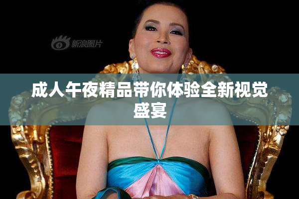 成人午夜精品带你体验全新视觉盛宴