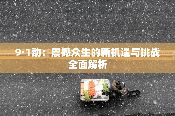 9·1动：震撼众生的新机遇与挑战全面解析