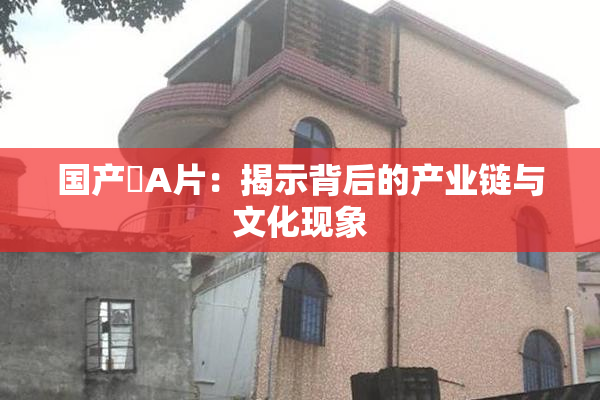 国产婬A片：揭示背后的产业链与文化现象