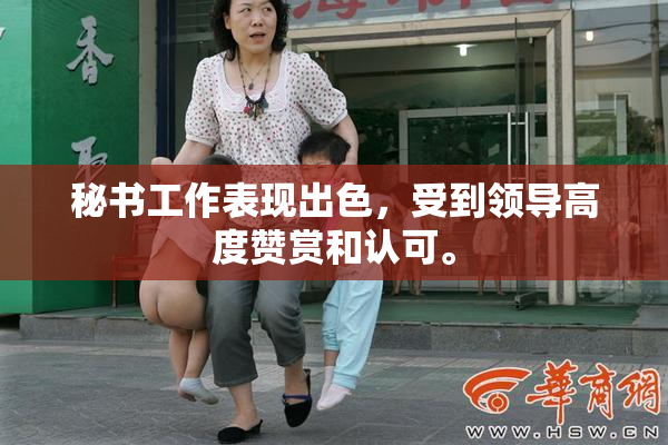 秘书工作表现出色，受到领导高度赞赏和认可。