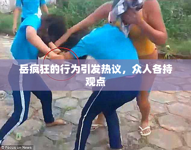 岳疯狂的行为引发热议，众人各持观点