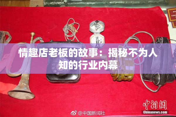 情趣店老板的故事：揭秘不为人知的行业内幕