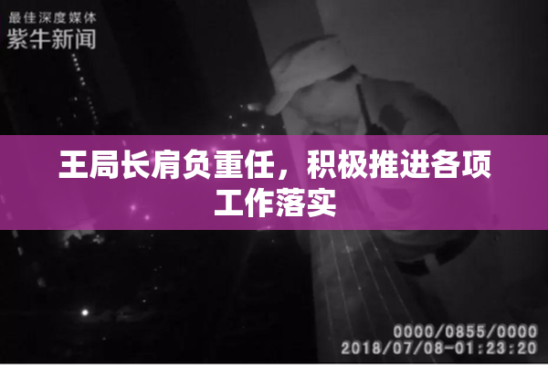 王局长肩负重任，积极推进各项工作落实