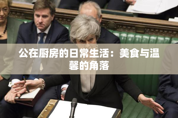 公在厨房的日常生活：美食与温馨的角落