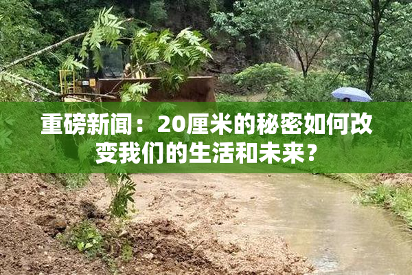 重磅新闻：20厘米的秘密如何改变我们的生活和未来？