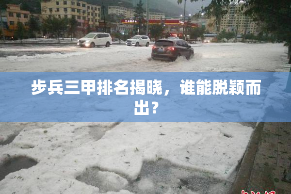 步兵三甲排名揭晓，谁能脱颖而出？