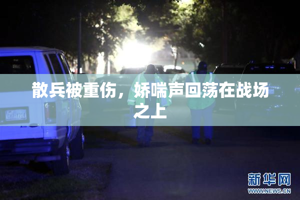 散兵被重伤，娇喘声回荡在战场之上