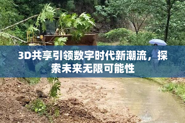 3D共享引领数字时代新潮流，探索未来无限可能性