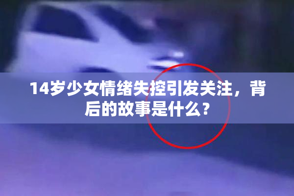 14岁少女情绪失控引发关注，背后的故事是什么？