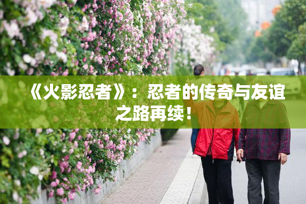 《火影忍者》：忍者的传奇与友谊之路再续！