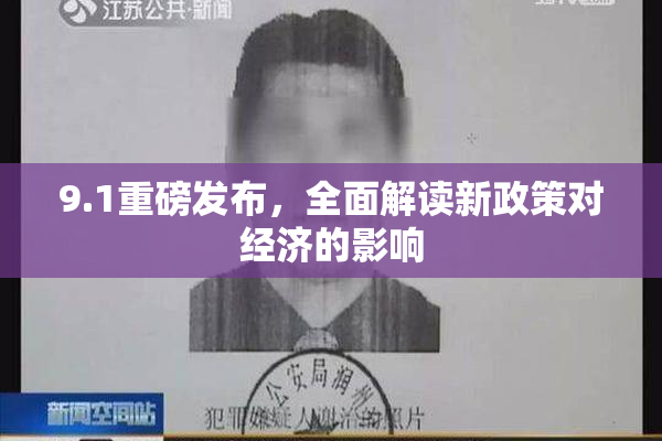 9.1重磅发布，全面解读新政策对经济的影响