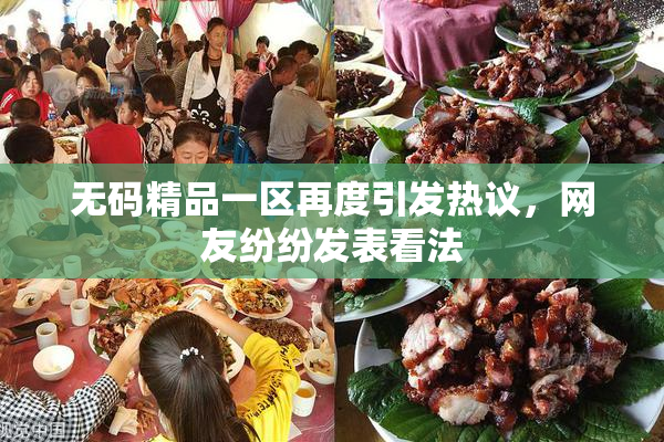 无码精品一区再度引发热议，网友纷纷发表看法