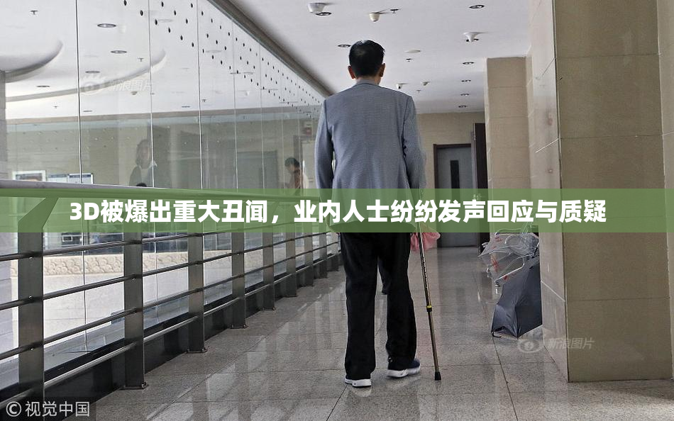 3D被爆出重大丑闻，业内人士纷纷发声回应与质疑
