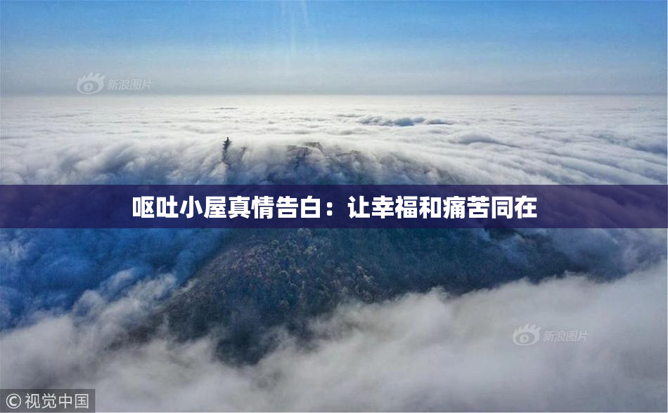 呕吐小屋真情告白：让幸福和痛苦同在