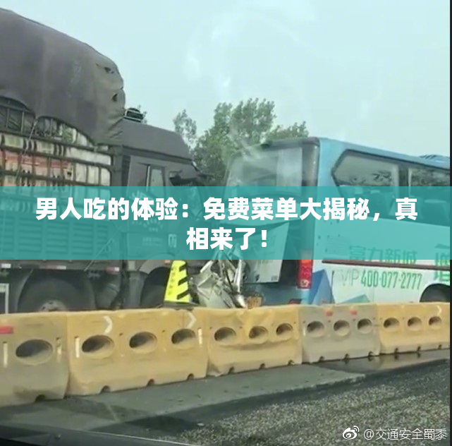 男人吃的体验：免费菜单大揭秘，真相来了！