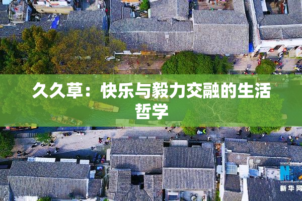 久久草：快乐与毅力交融的生活哲学